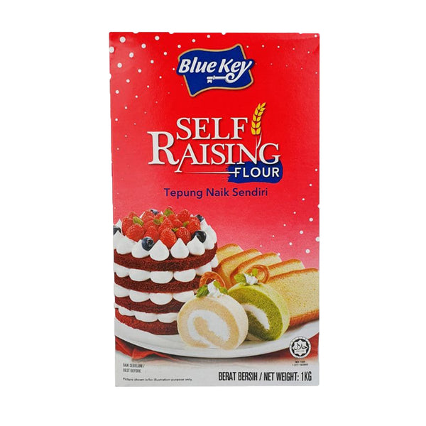 Blue Key Self-Raising Flour (Tepung Berserbuk Penaik/Tepung Naik Sendiri) 1kg (highest price)