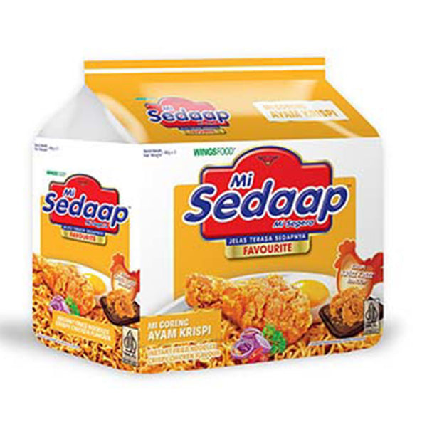 Mi Sedaap Ayam Krispi Instant Noodle 88g x 5 (highest price)