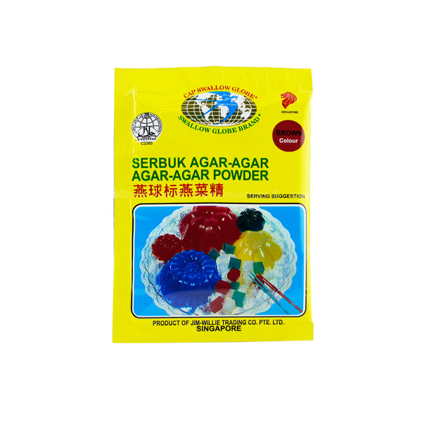 Swallow Globe Brand Brown Colour Agar-Agar Powder 10g (highest price)