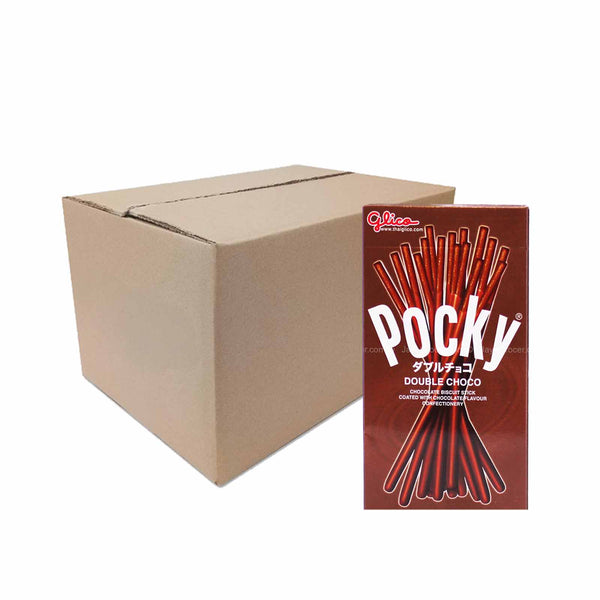 Glico Pocky Double Chocolate Flavour Biscuit Stick 39g (highest price)