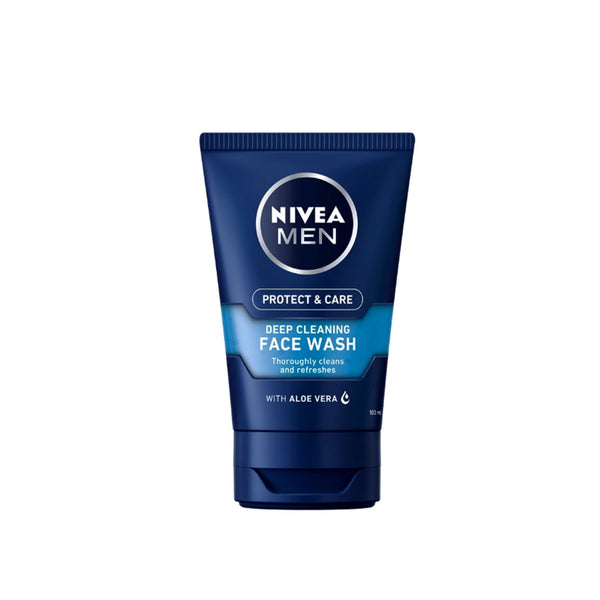 Nivea For Men Deep Clean Facial Wash Gel 100ml
