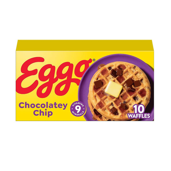 Eggo waffles choc chip 12.3oz *1 (highest price)