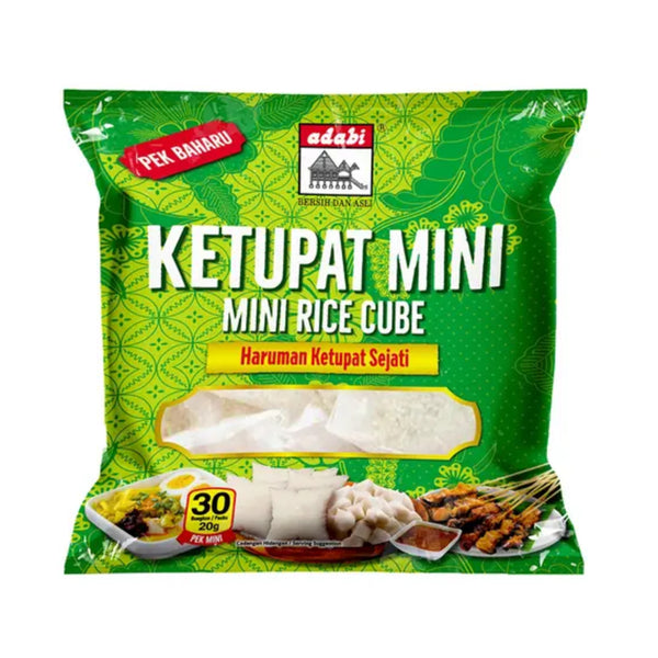 Adabi Mini Rice Cubes (Ketupat Mini) 20g x 30 (highest price)