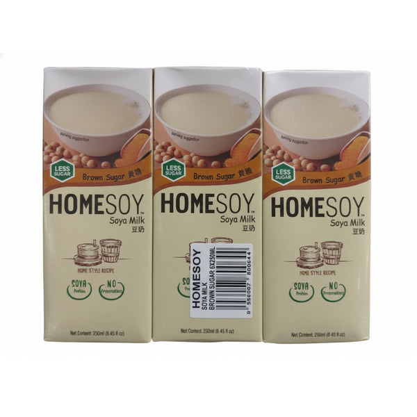 Homesoy Soya Milk Brown Sugar 250ml x 6 (highest price)