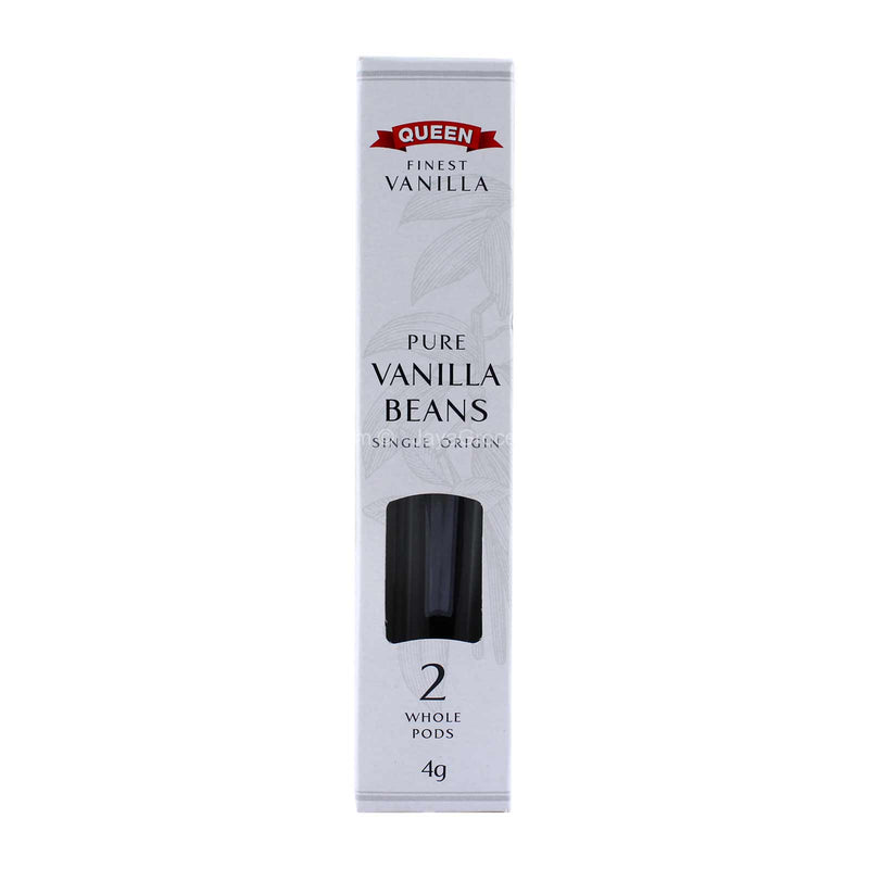 Queen Pure Vanilla Beans Single Origin 4g