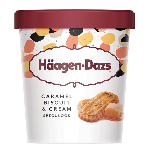 Haagen Dazs Caramel Biscuit & Cream Ice Cream 473ml (highest price)