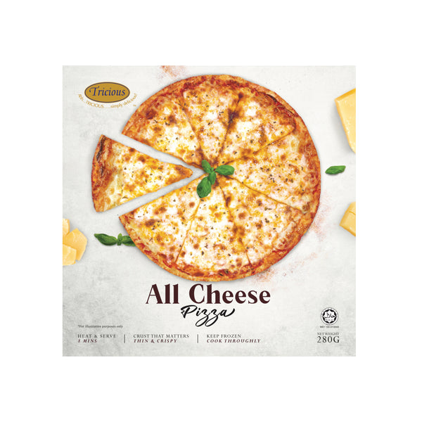 Tricious 9.5 inch All Cheese Pizza 280g (highest price)