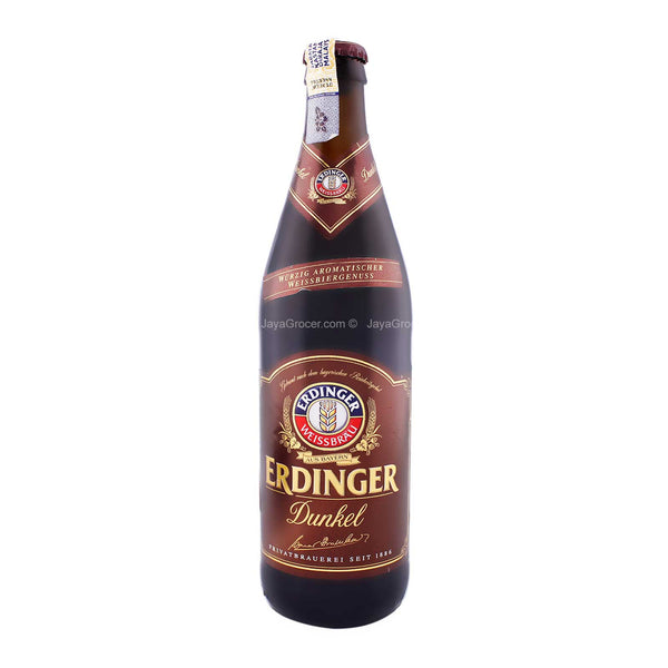 Erdinger Weisbier Dunkel (Wheat Beer Dark) 500ml (highest price)