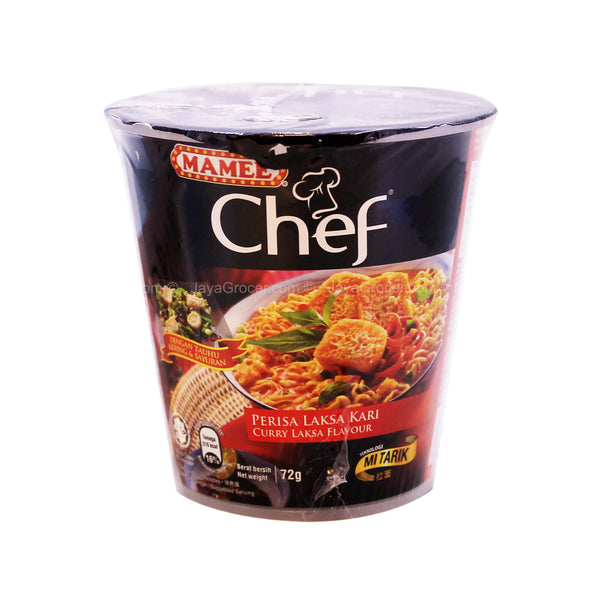 Mamee Chef Curry Laksa Flavour Instant Noodle Cup 72g (highest price)
