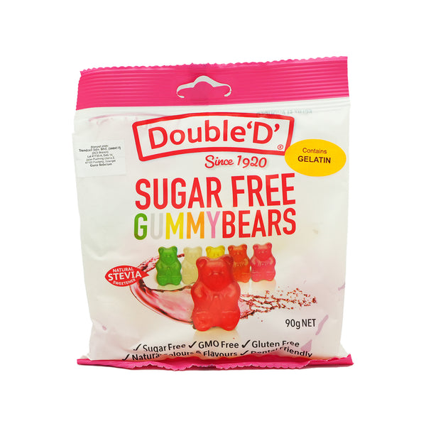 Double 'D' Sugar Free Gummy Bears 90g (highest price)