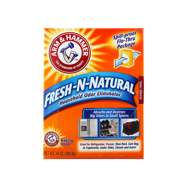 Arm and Hammer Fresh and Natural Baking Soda Household Odour Eliminator 340g (highest price)