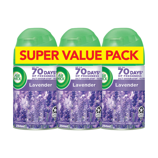 Air Wick Fresmatic Refills 2+1 Lavender 250ml (highest price)
