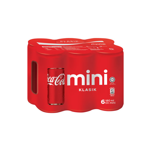 Coca-Cola Mini Can Pack 180ml x 6 (highest price)