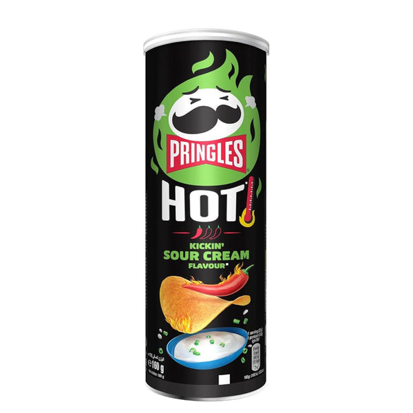 Pringles Flame Kicking Sour Cream Potato Chips (Belgium) 160g (highest price)