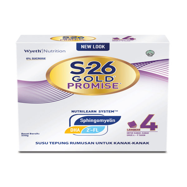 Wyeth S-26 Gold Promise Step 4 Formulated Milk Powder 550g