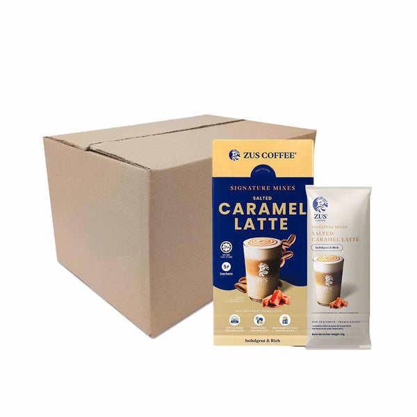 Zus Signature Mixes Coffee - Salted Caramel Latte 5pcs/pack (highest price)