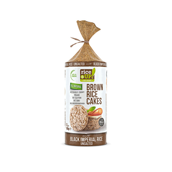 Rice Up Rice Cakes Black Imperial Rice Unsalted 120g