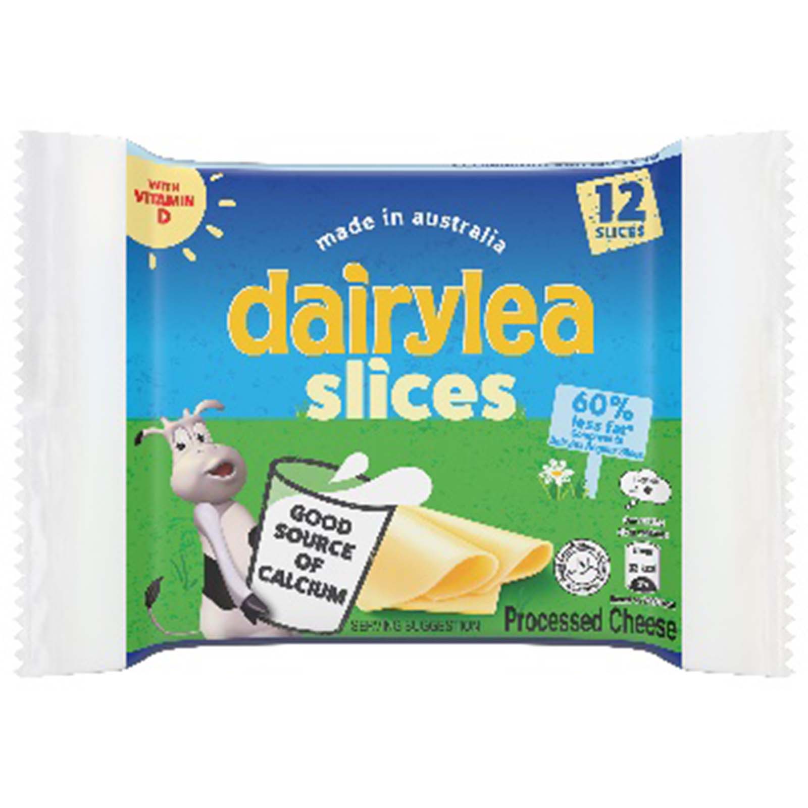 Dairylea 60% Less Fat Cheese Slices 200g