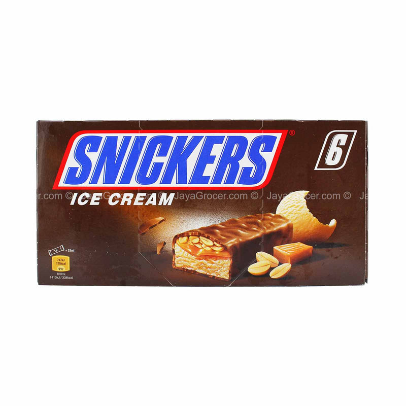 Snickers Ice Cream 51.0g x 6