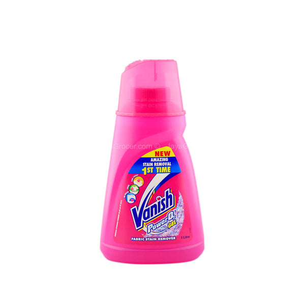 Vanish Power O2 Gel Fabric Stain Remover 1L