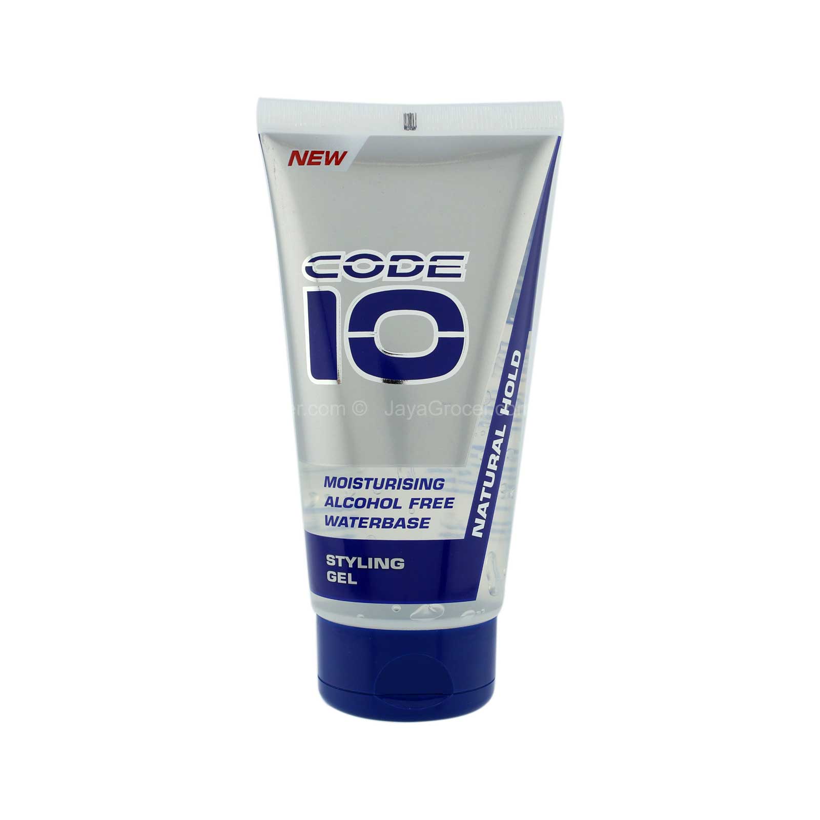 Code 10 Natural Hold Hair Styling Gel 150ml