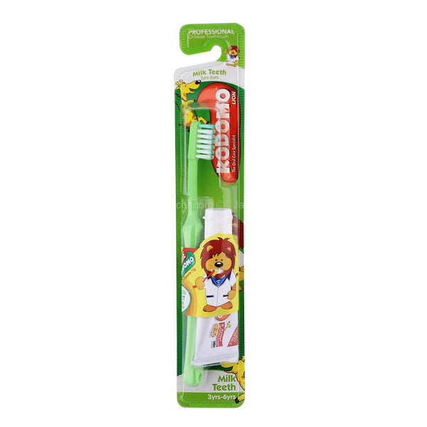Kodomo Lion Pro Children’s Toothbrush (3-6yrs) 1pc