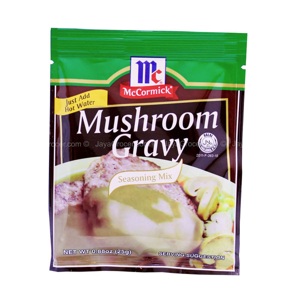 MCCORMICK MUSHROOM GRAVY S/MIX 25G *1