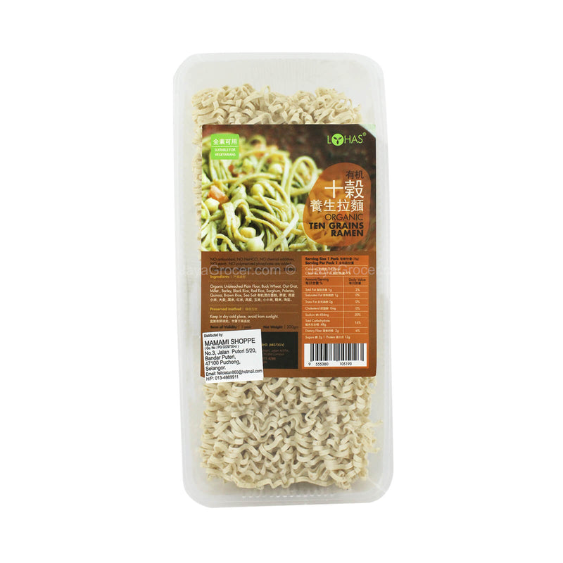 Lohas Organic Ten Grains Ramen Noodle 300g