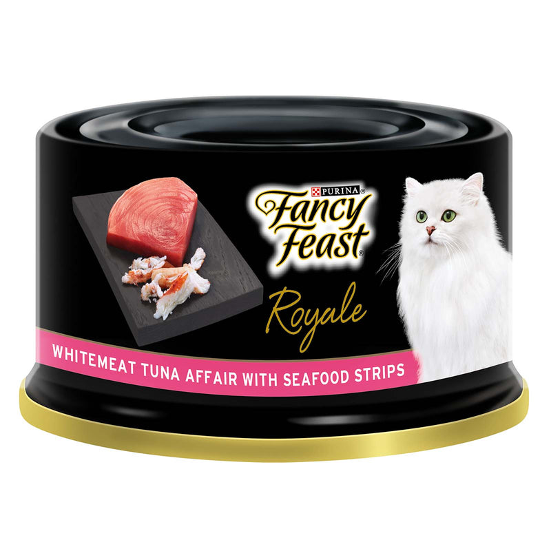 PurinaFancy Feast Royale Tuna Whitemeat Supreme Cat Food 85g