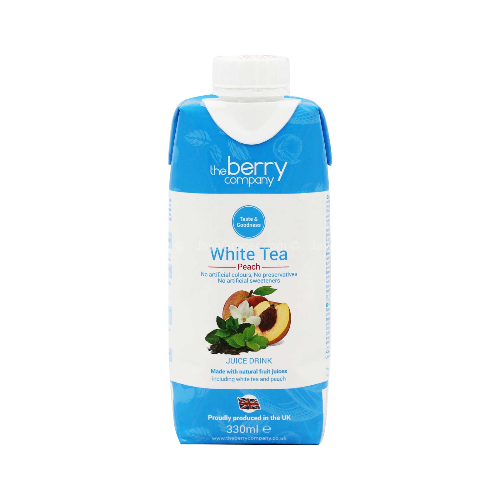 The Berry Company White Tea and Peach Juice Drink 330ml