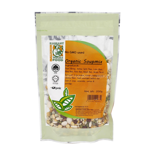Radiant Whole Food Organic Soupmix 200g