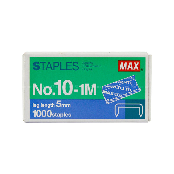 Max Staples NO10-1M 1000staples