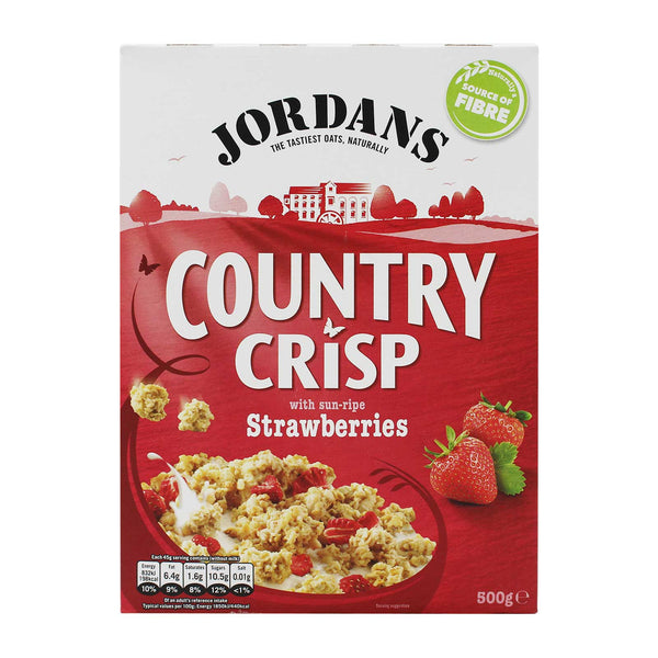 Jordans Country Crisp with Strawberries 500g