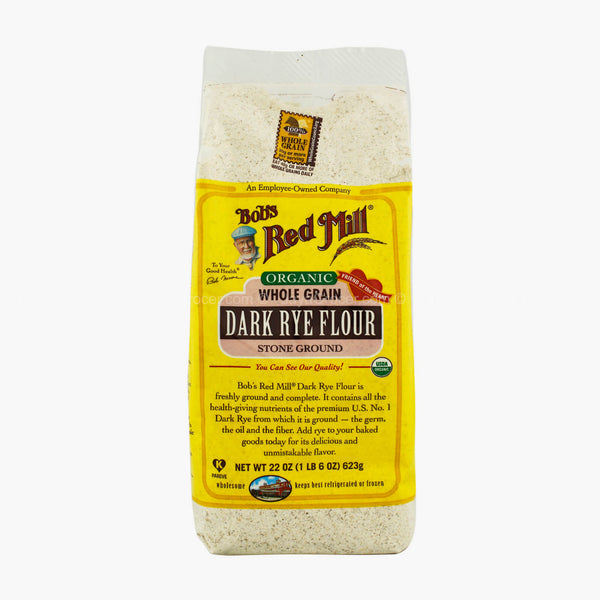 Bob's Red Mill Organic Dark Rye Flour 623g