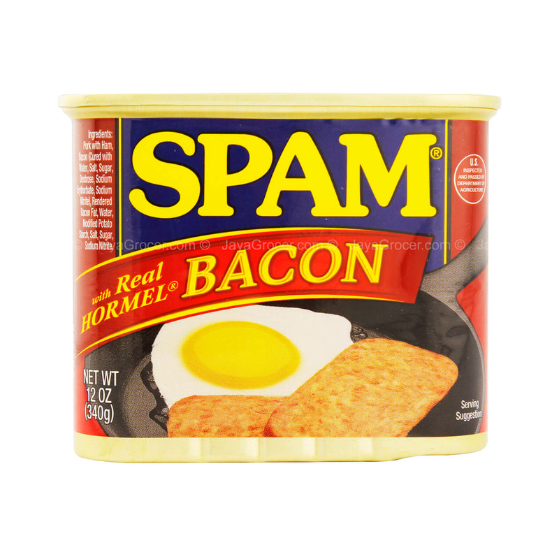 [NON-HALAL] Hormel Spam Luncheon Meat with Bacon 340g