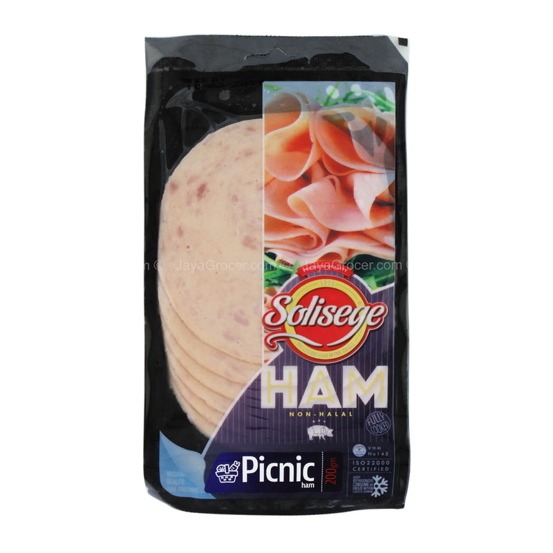 [NON-HALAL] Solisege Picnic Ham 200g