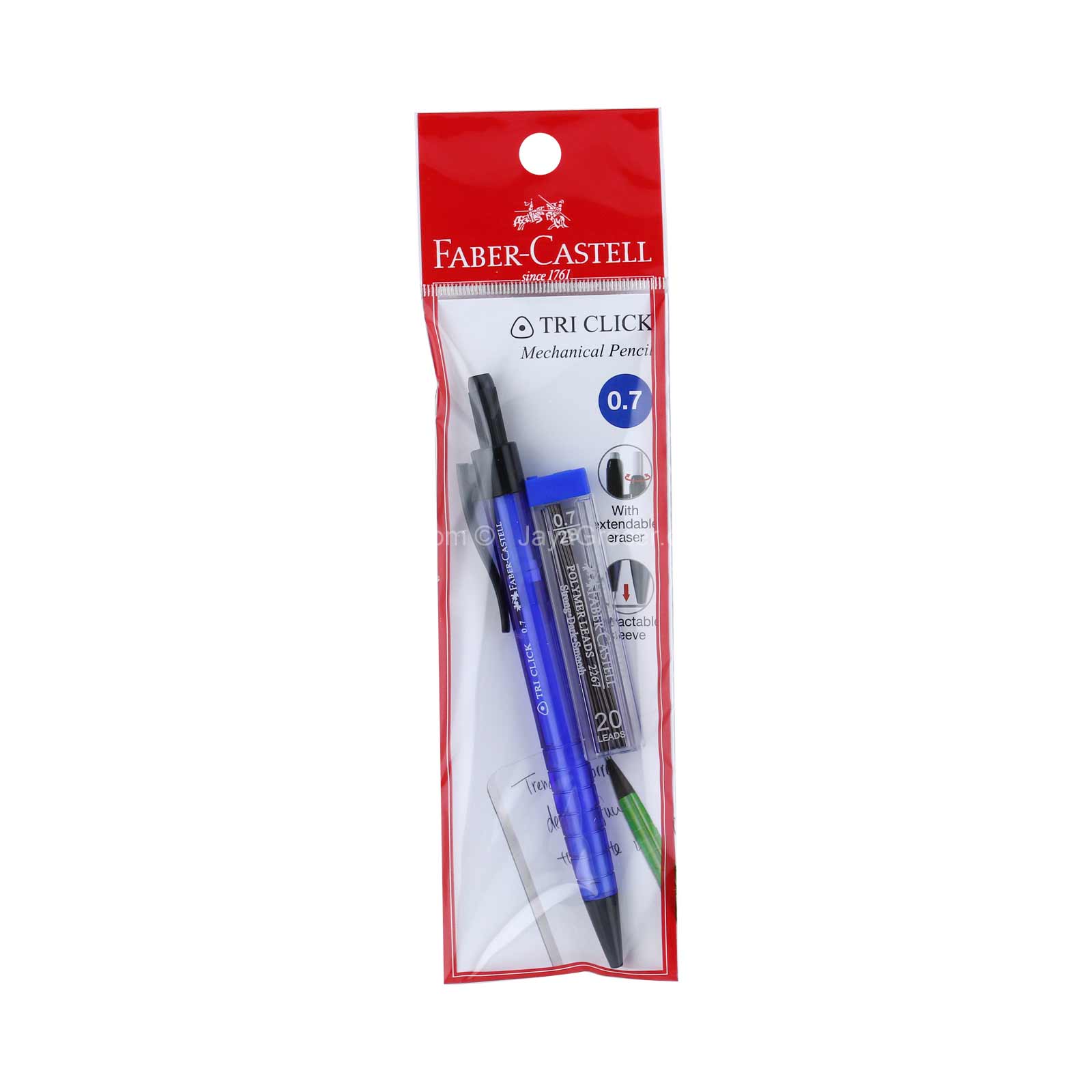 Faber-Castell Tri-Click Mechanical Pencil (Multi-Coloured)  A Trusted  Store For Competition Books-Printed Books-eBooks