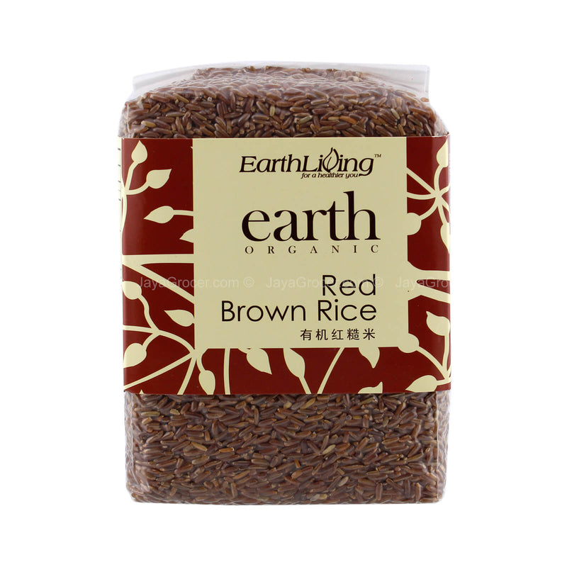 EARTH LIVING ORGN RED BROWN RICE 900G *1