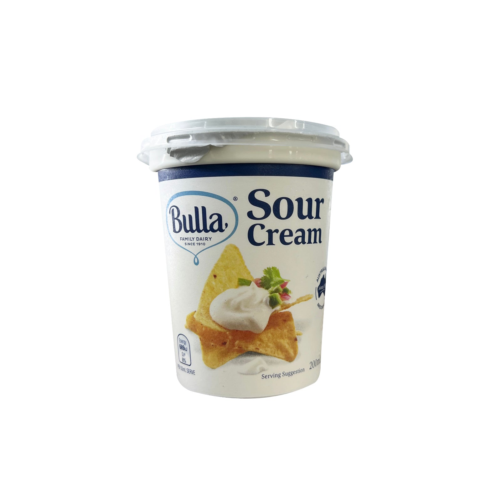 Bulla Sour Cream Light Lactose Free 200G