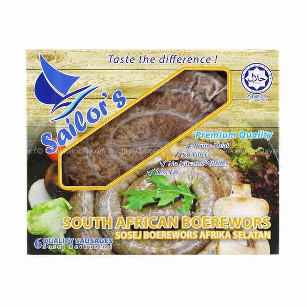 Sailor's South African Boerewors Sausages 400g