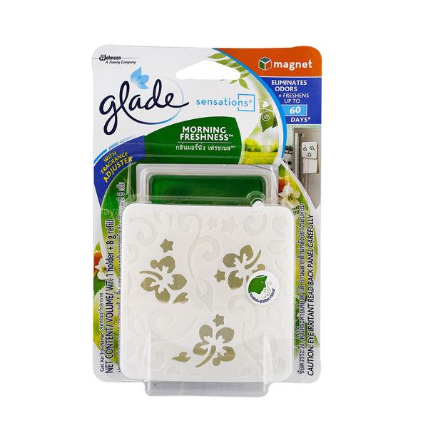 Glade Sensations Morning Freshness Magnet Starter Kit 8g