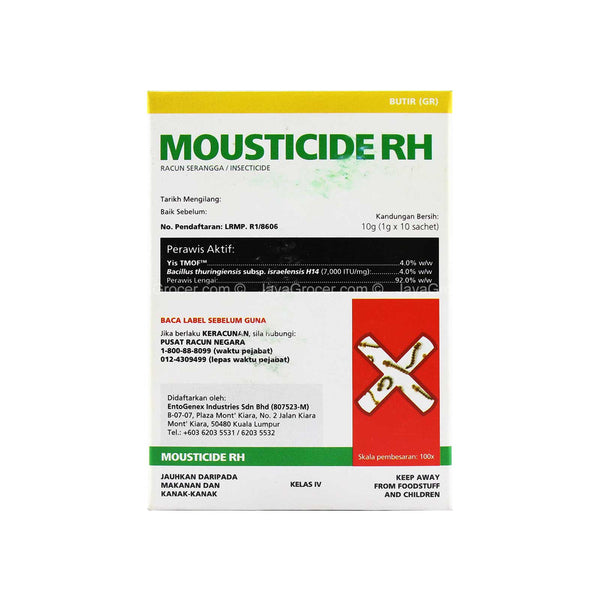 Mousticide RH Insecticide 1g x 10