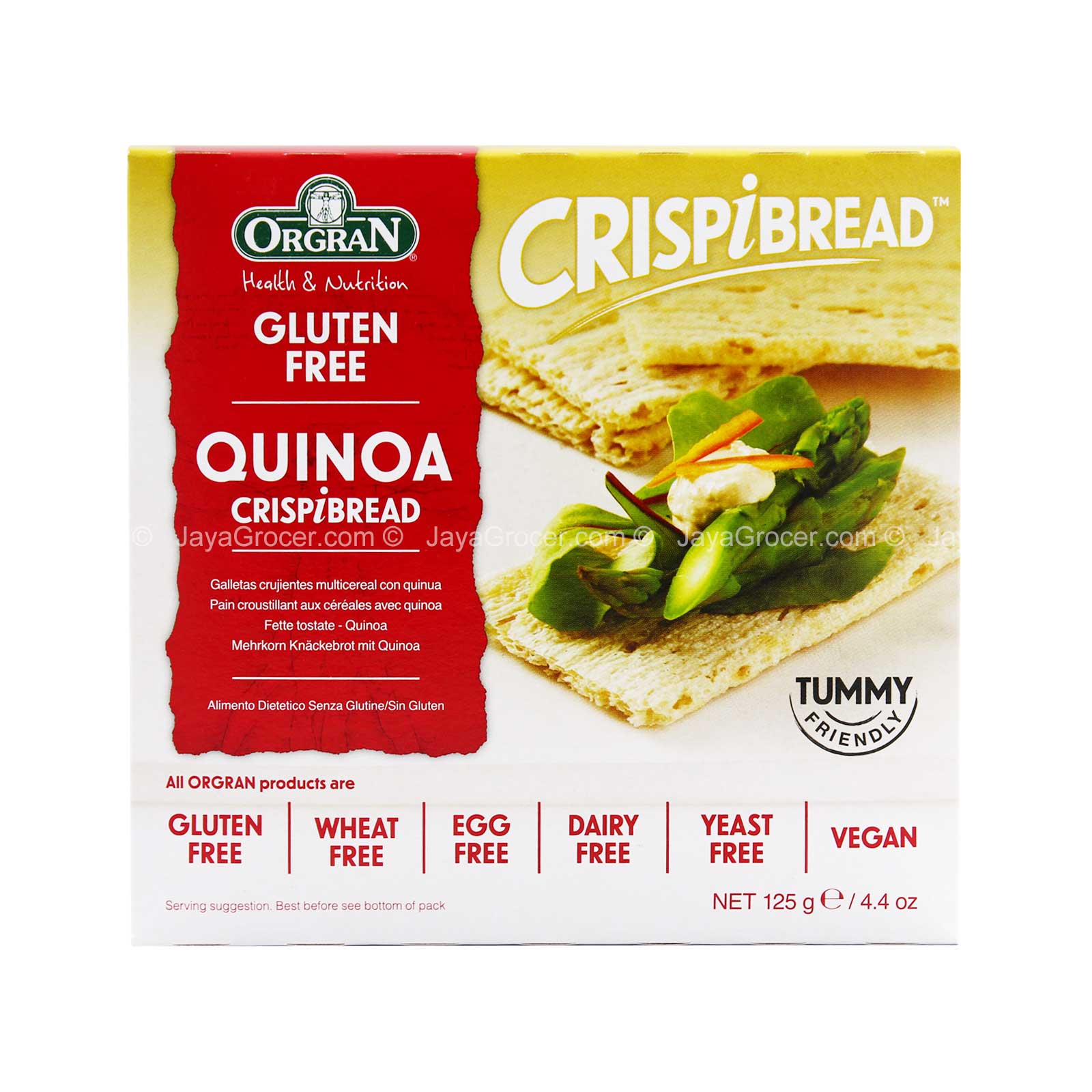 Orgran Quinoa Crispbread 125g