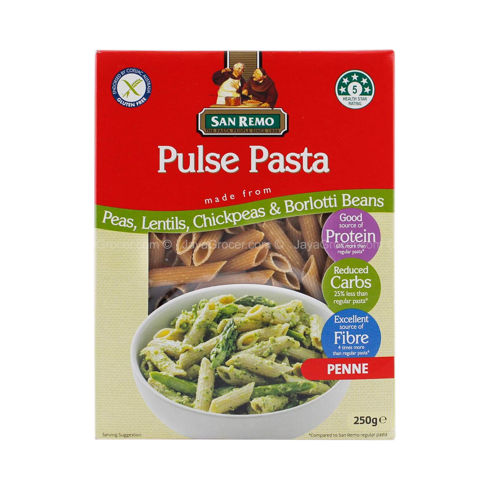 San Remo Pulse Penne Pasta 250g