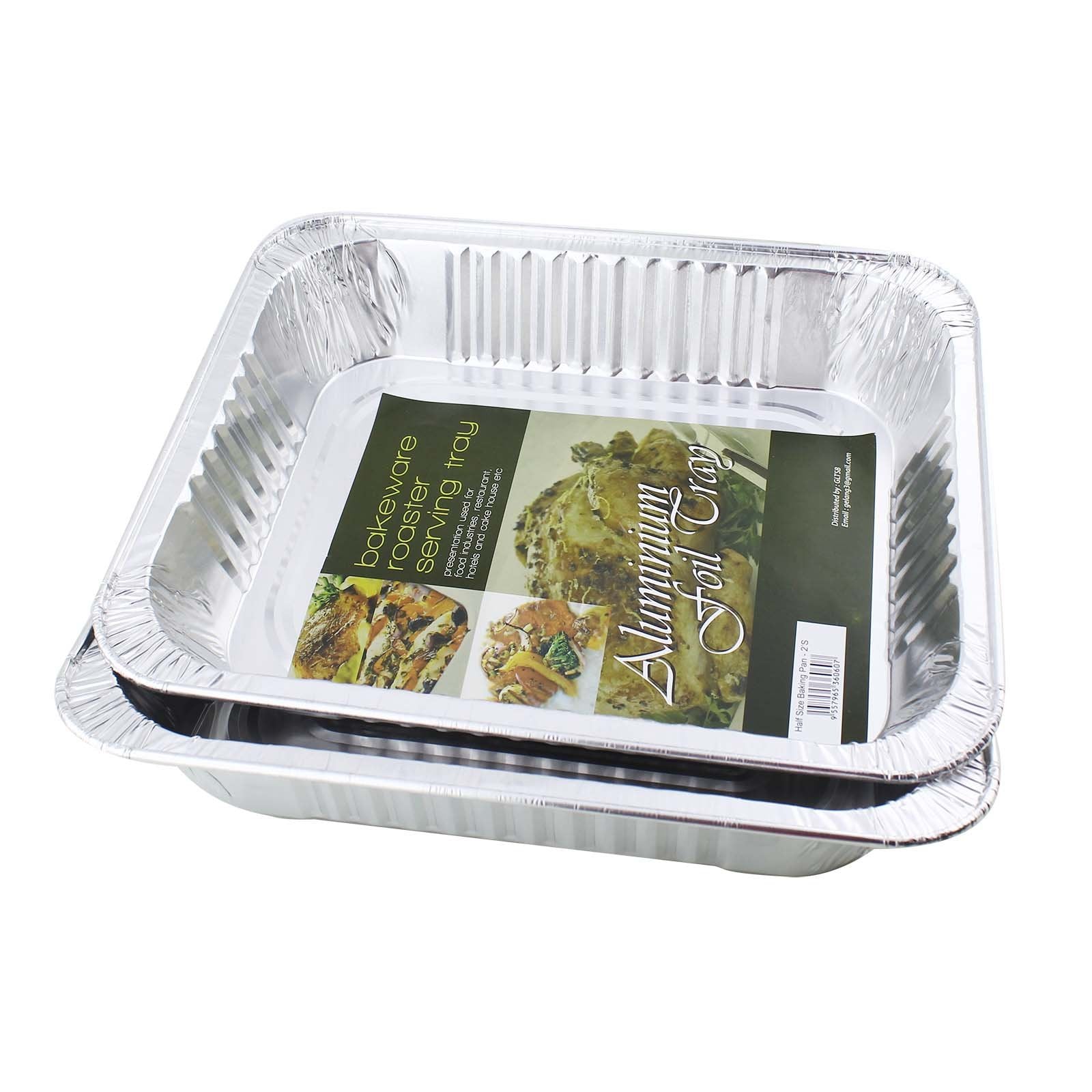 Bakeware Roaster Serving Aluminium Foil Tray 2pcs