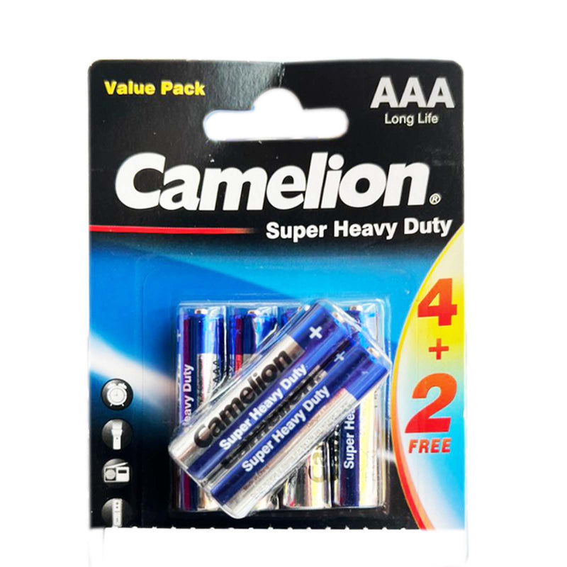 Camelion Super Heavy Duty AAA Bateries 1pack