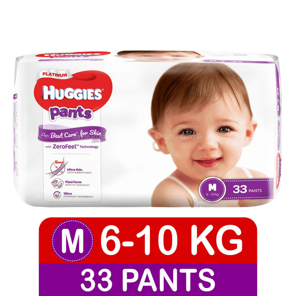 Huggies Pants Platinum M (6-10kg) 33pcs