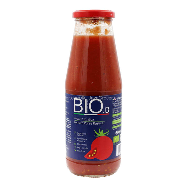 Bio.0 Tomato Puree Rustica 680g