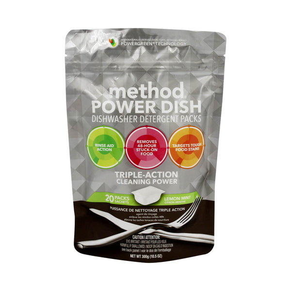 Method Power Dish Dishwasher Lemon Mint 20pcs