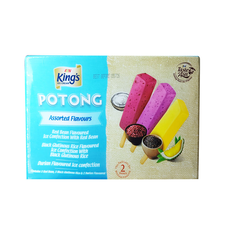 Kings Foam Ice Potong Ice Cream 60ml x 8